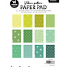 Studio Light Essentials Spring Green Print A5 Vellum Paper Pad (SL-ES-VPPP449)