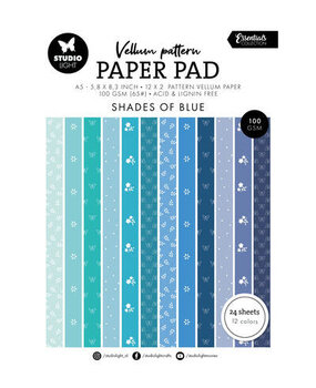 Studio Light PRE-ORDER Essentials Spring Blue Print A5 Vellum Paper Pad (SL-ES-VPPP450) Studio Light PRE-ORDER Essentials Spring Blue Print A5 Vellum Paper Pad (SL-ES-VPPP450)