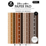 Studio Light Essentials Spring Brown Print A5 Vellum Paper Pad (SL-ES-VPPP451)