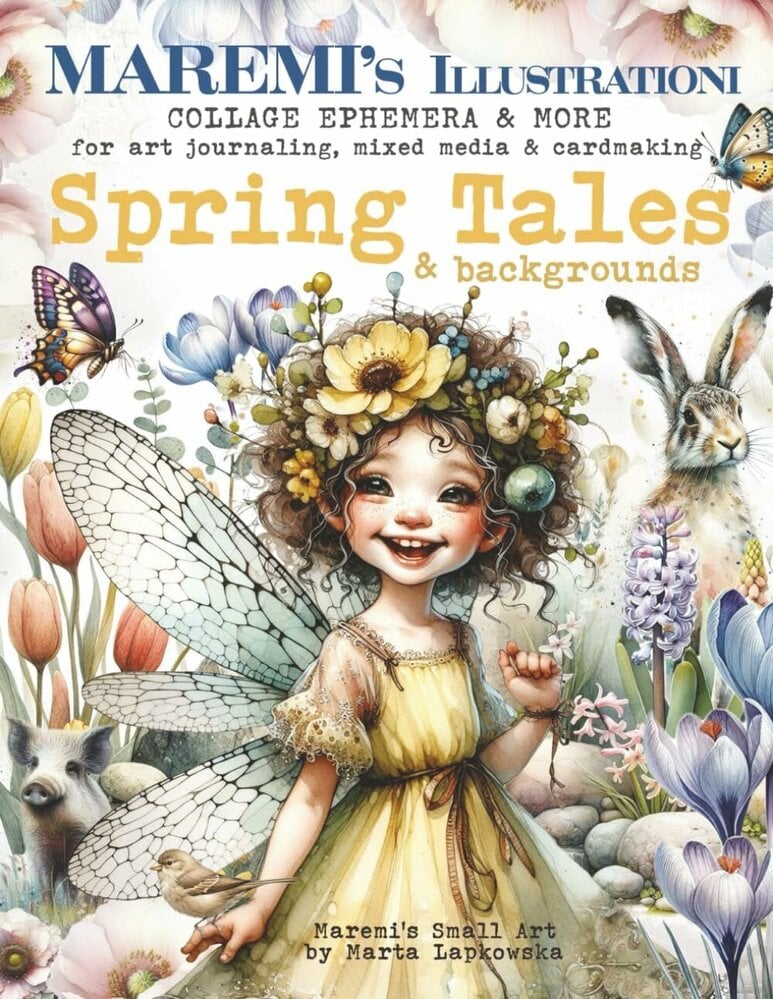 Maremi's Small Art PRE-ORDER Spring Tales Backgrounds Book