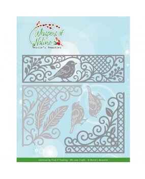 Berrie's Beauties Whispers of Nature Dies Birds Border and Corners (BBD10094)