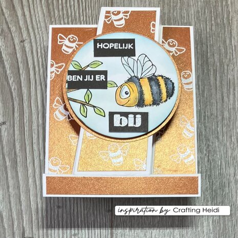 Vaessen Creative Clear Stamps Bee (CAR0303)