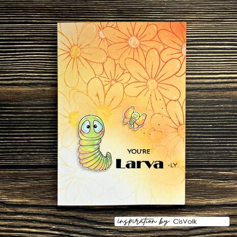 Vaessen Creative Clear Stamps Butterfly (CAR0305)