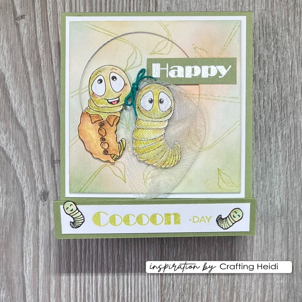 Vaessen Creative Clear Stamps Butterfly (CAR0305)