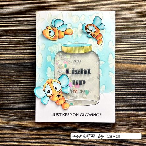 Vaessen Creative Clear Stamps Firefly (CAR0306)