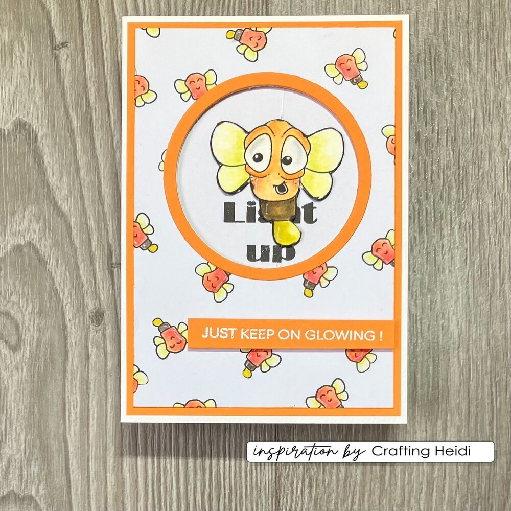 Vaessen Creative Clear Stamps Firefly (CAR0306)