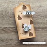 Vaessen Creative PRE-ORDER Clear Stamps Fly (CAR0307)
