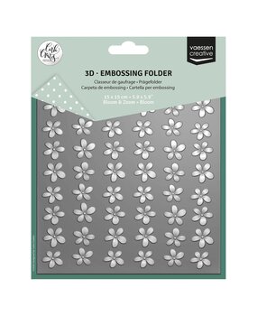 Vaessen Creative PRE-ORDER Embossing Folder Bloom (CAR0311)