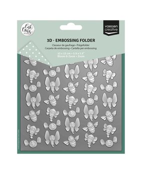 Vaessen Creative PRE-ORDER Embossing Folder Zoom (CAR0312)