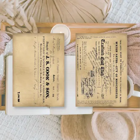 Plan & Plot Studio Written Records Ephemera Paper (7,4x10,5 cm) (EP-A7-003)