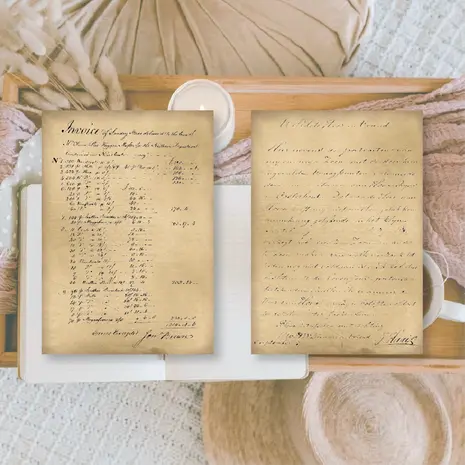 Plan & Plot Studio Written Records Ephemera Paper (7,4x10,5 cm) (EP-A7-003)