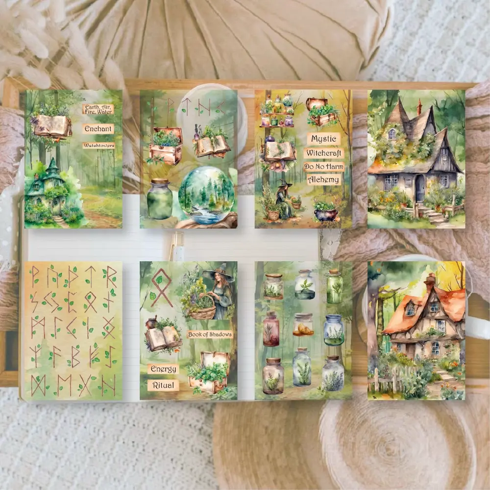 Plan & Plot Studio Earth Witches Ephemera Paper (7,4x10,5 cm) (SP-A7-007)