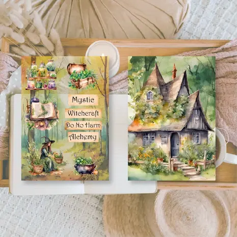 Plan & Plot Studio Earth Witches Ephemera Paper (7,4x10,5 cm) (SP-A7-007)