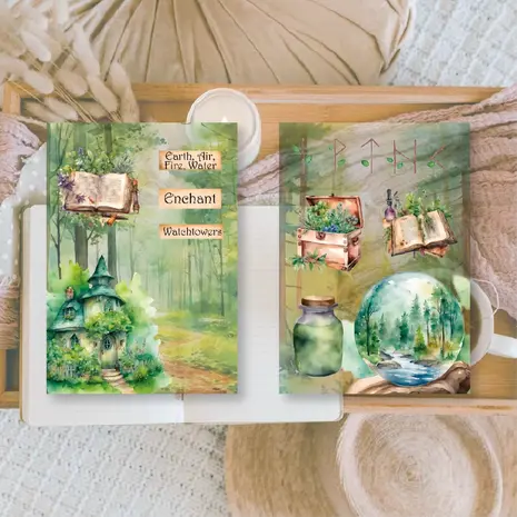 Plan & Plot Studio Earth Witches Ephemera Paper (7,4x10,5 cm) (SP-A7-007)