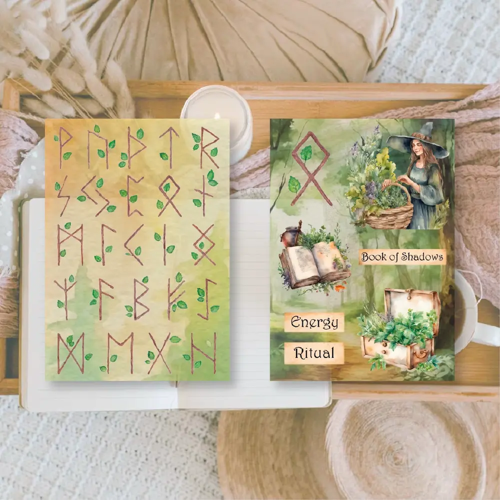 Plan & Plot Studio Earth Witches Ephemera Paper (7,4x10,5 cm) (SP-A7-007)