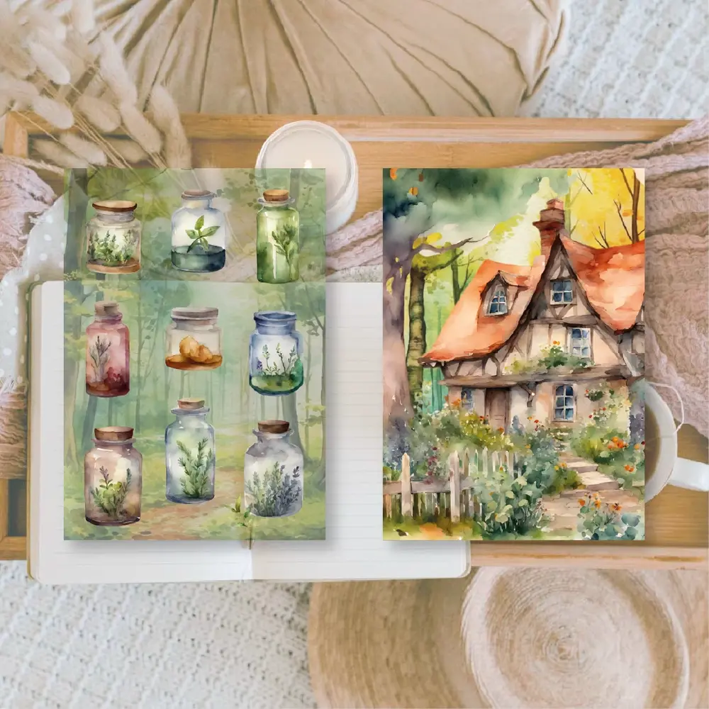 Plan & Plot Studio Earth Witches Ephemera Paper (7,4x10,5 cm) (SP-A7-007)