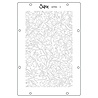 Sizzix Studio Willow Wolfe Layered Stencils Backgrounds (667004)