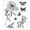 Sizzix Studio Willow Wolfe Clear Stamps Flowers and Creatures (666926) Sizzix Studio Willow Wolfe Clear Stamps Flowers and Creatures (666926)