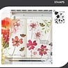 Sizzix Studio Willow Wolfe Clear Stamps Wild Blooms (667095)