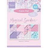 Marianne Design Magical Garden A4 Pretty Papers Bloc (PK9221)