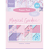 Marianne Design Magical Garden A4 Pretty Papers Bloc (PK9221)