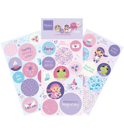 Marianne Design PRE-ORDER Magical Garden Stickers (CA3224) Marianne Design PRE-ORDER Magical Garden Stickers (CA3224)