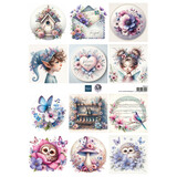 Marianne Design PRE-ORDER Knipvel A4 Magical Mini's (FB2510)