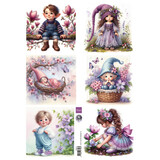 Marianne Design PRE-ORDER Knipvel A4 Magical Garden (FB2511)