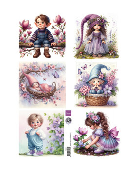 Marianne Design Knipvel A4 Magical Garden (FB2511) Marianne Design Knipvel A4 Magical Garden (FB2511)