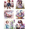 Marianne Design PRE-ORDER Knipvel A4 Magical Garden (FB2511)