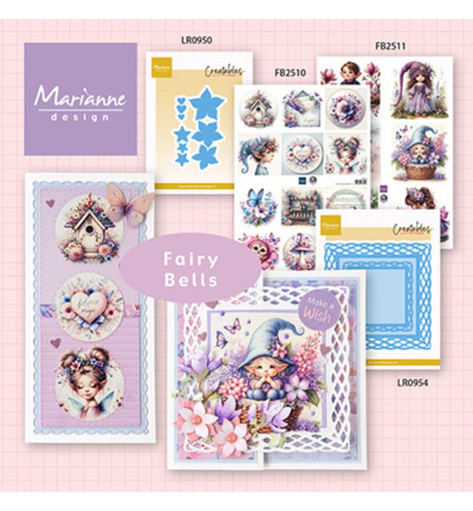 Marianne Design Knipvel A4 Magical Garden (FB2511)