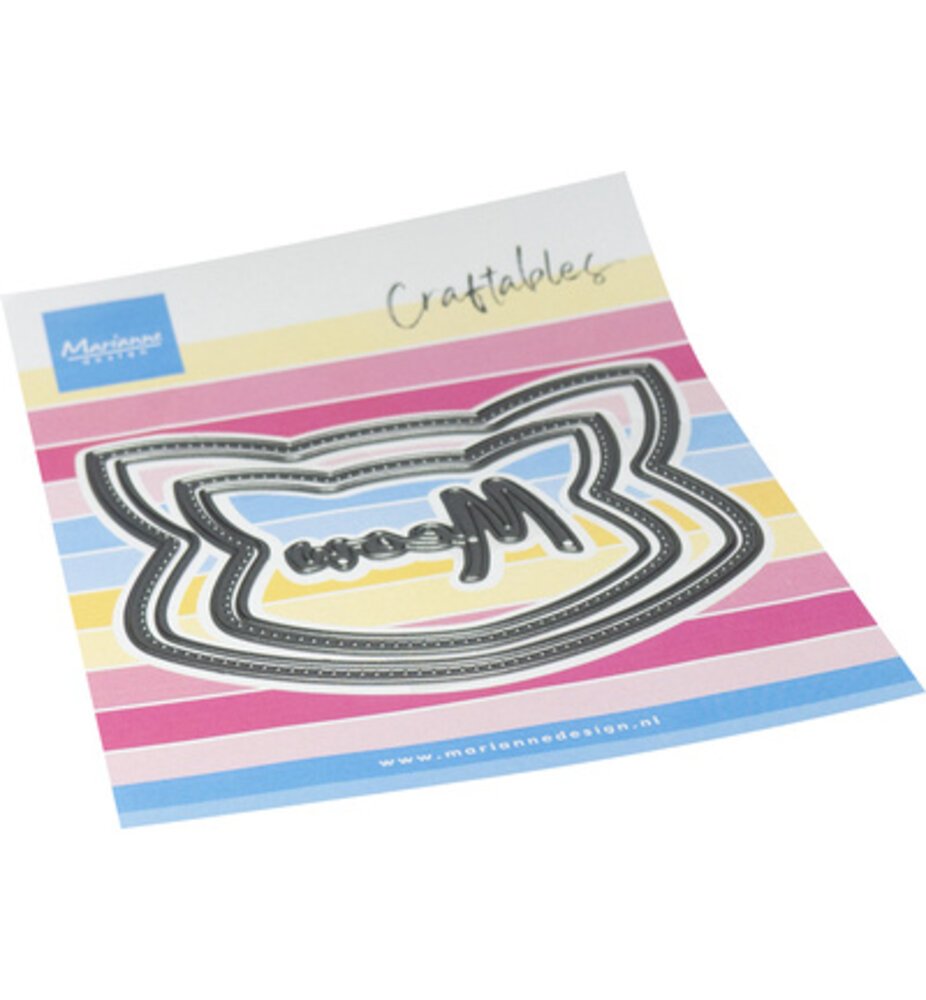 Marianne Design PRE-ORDER Craftables Cat Frame (CR1732)