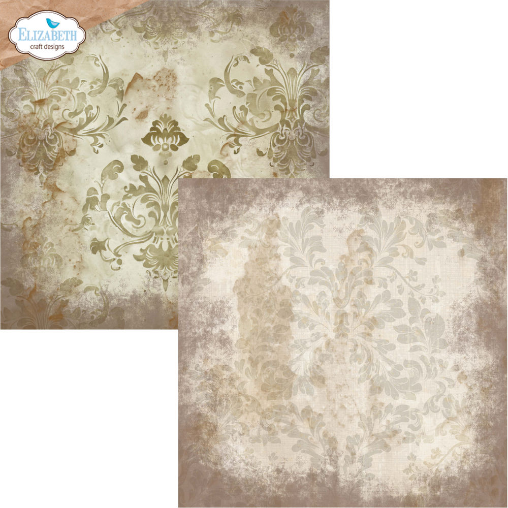 Elizabeth Craft Designs Backgrounds Volume 4 12x12 Inch Patterned Cardstock (C039) Elizabeth Craft Designs Backgrounds Volume 4 12x12 Inch Patterned Cardstock (C039)