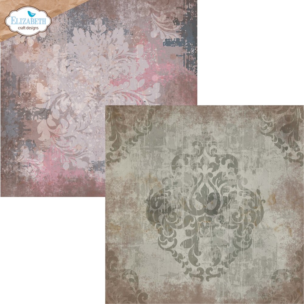 Elizabeth Craft Designs Backgrounds Volume 4 12x12 Inch Patterned Cardstock (C039) Elizabeth Craft Designs Backgrounds Volume 4 12x12 Inch Patterned Cardstock (C039)