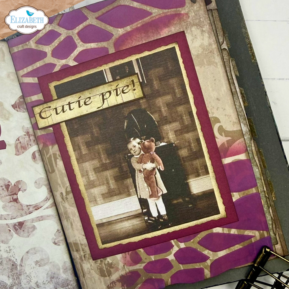 Elizabeth Craft Designs Hello You! Journal Stencils 10 (S059)