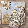 Elizabeth Craft Designs Hello You! Stamp & Dies Flower Scribbles (CSD441)