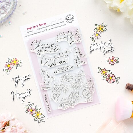 Pinkfresh Studio The Couture Edit Stamp Fragrance Notes (314326)