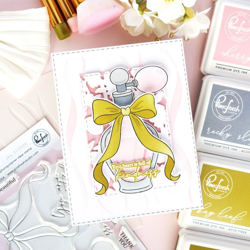 Pinkfresh Studio The Couture Edit Stamp Elegant Essence (313926)