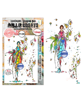 AALL and Create Clear Stamp Set A6 Siren of Spring (AALL-TP-1398)