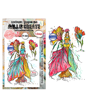 AALL and Create Clear Stamp Set A6 The Whispering Dress (AALL-TP-1403)