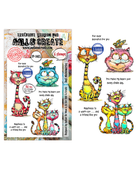 AALL and Create Clear Stamp Set A6 Just Meowmories (AALL-TP-1405)