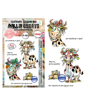 AALL and Create Clear Stamp Set A6 Holy Cow! (AALL-TP-1407)