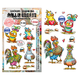 AALL and Create Clear Stamp Set A6 Crack Me Up (AALL-TP-1410)