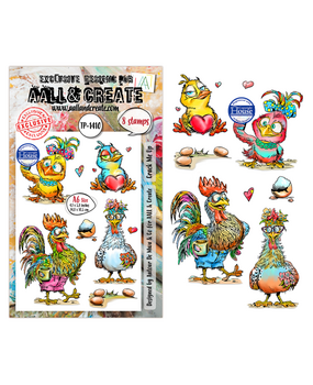 AALL and Create Clear Stamp Set A6 Crack Me Up (AALL-TP-1410)