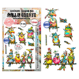 AALL and Create Clear Stamp Set A6 Flight Club (AALL-TP-1413)