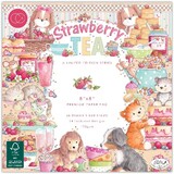 Craft Consortium Strawberry Tea 8x8 Inch Premium Paper Pad (CCLPAD002)