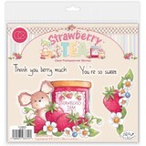 Craft Consortium Strawberry Tea Clear Stamp So Sweet (CCLSTMP004)