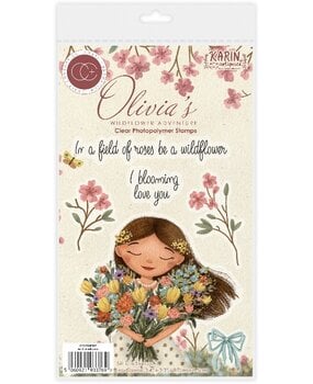 Craft Consortium PRE-ORDER Olivia's Wildflower Adventures Clear Stamp Be A Wildflower (CCLSTMP007)