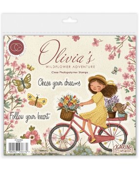 Craft Consortium Olivia's Wildflower Adventures Clear Stamp Dreams (CCLSTMP008)