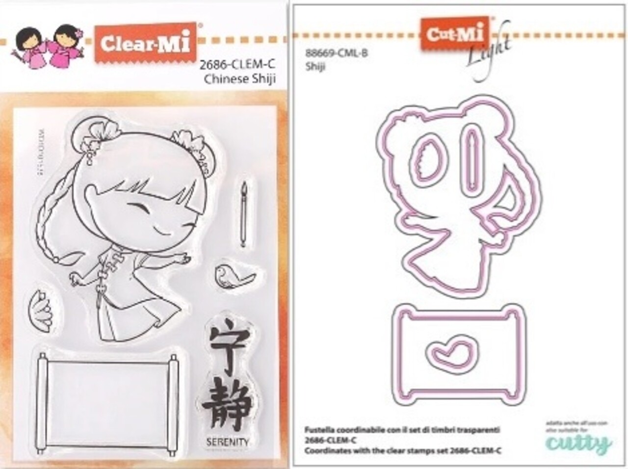 Impronte d'Autore Shiji Stamp & Dies (88669-CML-B)